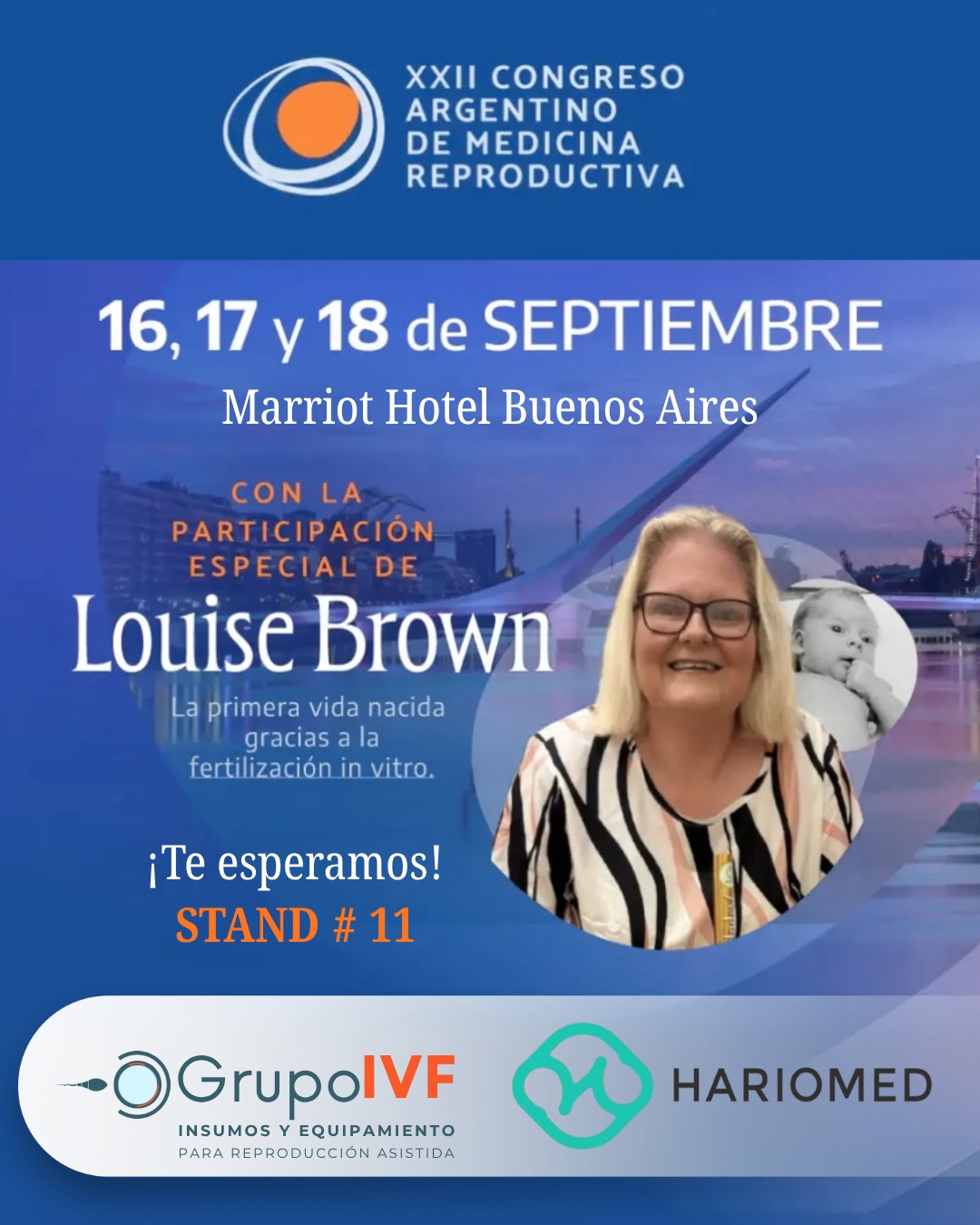 Grupo IVF presente en el XXII Congreso Argentino de Medicina Reproductiva